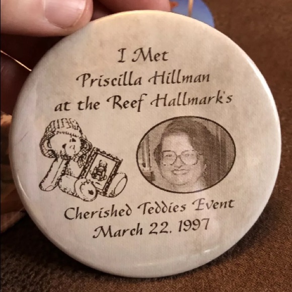 Lot of 10 Buttons Cherished Teddies - Picture 5 of 14